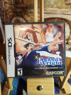 Phoenix Wright: Ace Attorney (Nintendo DS, 2005) Complete In Box - Image 1 of 4