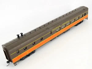 HO ILLINOIS CENTRAL 85' Lightweight Diner Evangeline Passenger Car Interior MWKD - Picture 1 of 3
