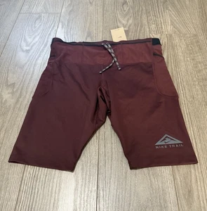 Nike Trail Lava Loops Dri-FIT Running 1/2 Länge Tights Shorts Rot Herren Gr. XL - Bild 1 von 2