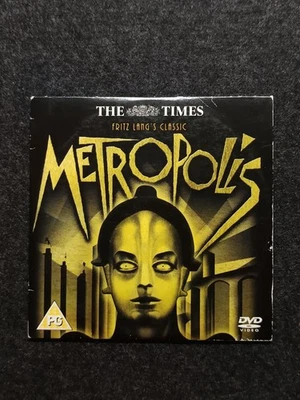 Fritz Lang's Classic "Metropolis" DVD  The Time's Promotional Cardboard Sleeve - Image 1 of 4
