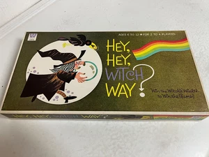 HEY HEY WITCH WAY Board Game - 1969 - Vintage - Complete Original NM - Picture 1 of 8