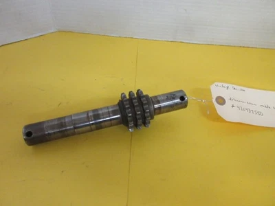 vintage Ski-doo Alpine transmission middle shaft 15 teeth #420437550 - Image 1 of 3