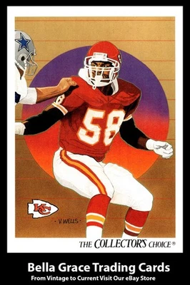 1991 Upper Deck Derrick Thomas #80 Kansas City Chiefs Collectors Choice NFL  Foto 1 de 2
