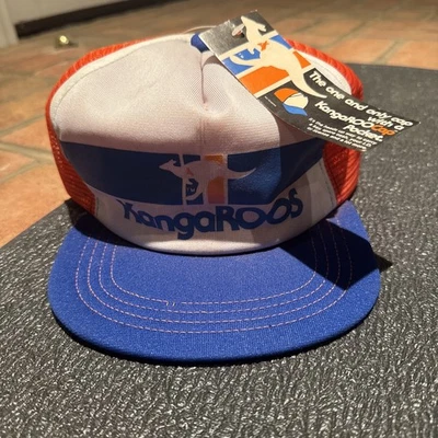 De colección Canguro Bolsillo Camionero Malla Sombrero SnapBack Nuevo Con Etiqueta Australia Malla Foto 1 de 4