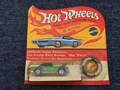 Hot Wheels Redline Mercedes-Benz 280SL 1969 paquete blister sellado verde   Foto 1 de 4