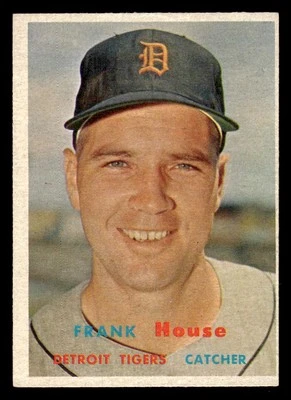 1957 Topps #223 Frank House - EX-EXMT *TedsCardShack* - Image 1 of 2