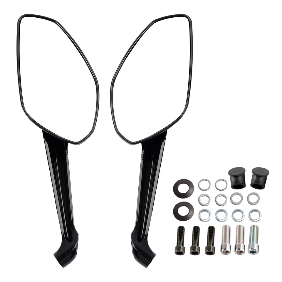 Ensemble rétroviseurs pour Ducati Monster 797 821 937 1200 Streetfighter V2 V4 E - Photo 1/4