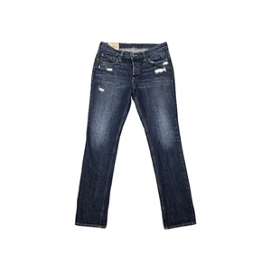 Hollister Herren The Skinny Jeans Distressed Herren Größe 33 x 32 blau Denim gebraucht, in einwandfreiem Zustand - Bild 1 von 19