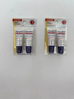Aquaphor Protector Labial Protector Solar SPF30 2 x 10ml Tubos Lote de 2 Exp 1/27 Foto 1 de 4