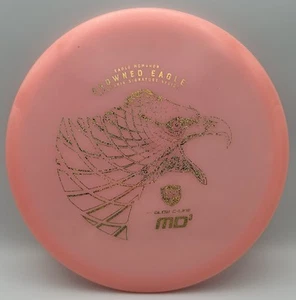 Discmania Glow C-Line MD3 Crowned Eagle McMahon Signature Series Pink Rare 180g - Picture 1 of 3