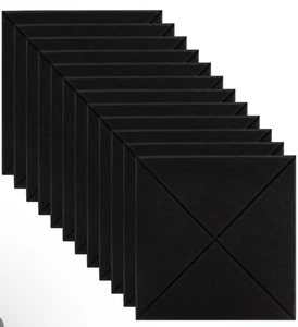 12 PC. Tablero de corcho autoadhesivo/azulejos de pared de fieltro 12x12 pulgadas cada uno - Imagen 1 de 3