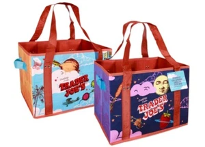 NUEVO Bolso de Mano Plegable de Comestibles Trader Joe's Stand-Up - Imagen 1 de 1
