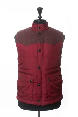 Ted Baker Deep Red Quilted Puffer Vest 25070 - Изображение 1 из 4