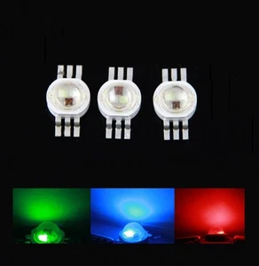1PCS 3W Red Green Blue RGB High Power LED Bead SMD 6Pin new - Picture 1 of 4