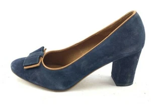 LASOCKI DAMENSCHUHE HALBSCHUHE PUMPS GR: 39 UK: 6 BLAU - Bild 1 von 4