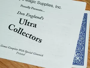 Ultra Collectors (Don England) -- maybe the cleanest, fastest collectors! TMGS - Picture 1 of 2