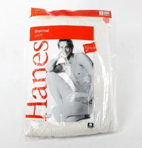 Pantalón térmico Hanes talla 2XL. De colección 2005 totalmente nuevo - estilo WM02-EC - Imagen 1 de 4