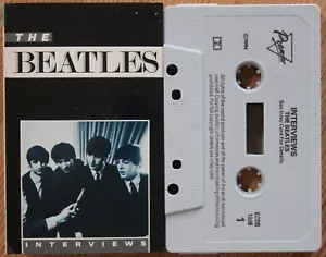 THE BEATLES - INTERVIEWS (PREMIER KCBR1008) 1984 UK CASSETTE TAPE VG+ - Picture 1 of 3