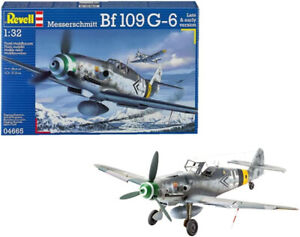 Revell 04665 Modellbausatz Flugzeug - Messerschmitt Bf109 G-6, Maßstab 1:32