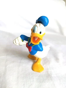 Donald Duck Figure Vintage Disney Hand Behind Back Cake Topper 2.5" - Picture 1 of 8