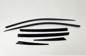 Smoke Black Weather Shield Window Visors 6p for July 2021 ~ 2023 Renault ARKANA - Picture 1 of 9