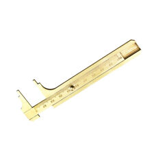  100 M Vernier Caliper Micrometer Brass Ruler Pocket Tools Bookmark