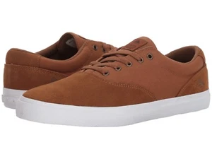 MENS EMERICA PROVOST SLIM VULC SKATEBOARDING SHOES NIB TAN WHITE - Imagen 1 de 1