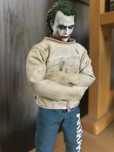 Custom Mezco 1/12 Mafex Arkham Asylum Heath Ledger Joker - Picture 1 of 13