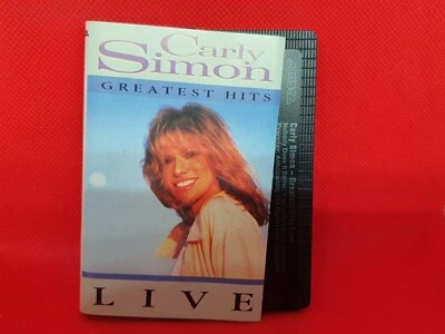 Carly Simon - Greatest Hits Live (1988) Cassette RARE (VG+) - Image 1 of 2