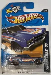 Hot Wheels #172 HW Racing 2012 2/10 '70 Chevelle SS Blue Variation - Imagen 1 de 2