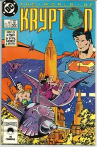 The World of KRYPTON DC Comic ISSUE #1 1987 - Picture 1 of 3