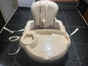 VTG Safety 1st Travel On The Go Fold Up Space Saver Booster Seat Chair Tray - Picture 1 of 11