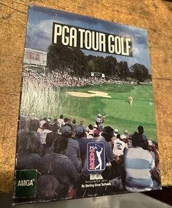 PGA Tour Golf Vintage Videospiel für Commodore Amiga Computer 3,5" Diskette - Bild 1 von 14