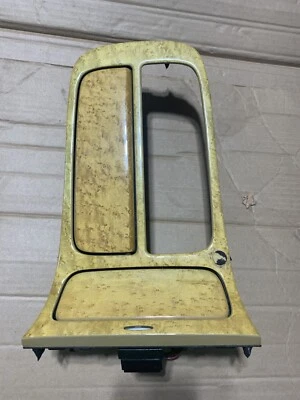 02 - 05 Lexus SC430 Console Shifter Madeira Grão Acabamento Moldura Suporte para Copo Cinzeiro - Imagem 1 de 4