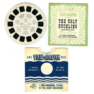 Vintage 1948 Sawyer's FT-9 The UGLY DUCKLING View-Master Reel with Booklet! - Picture 1 of 2
