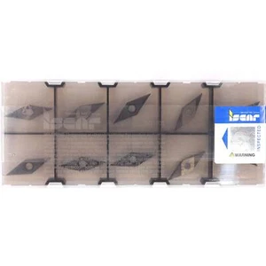 10 insertos de torneado de carburo recubiertos de torno CNC grado IC907 ISCAR VCGT 130302-F2M - - Imagen 1 de 14