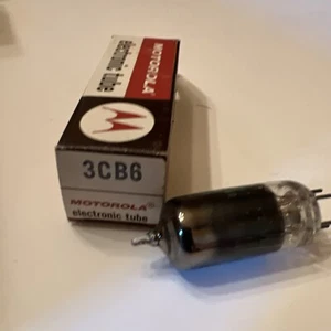 Vintage Motorola 3CB6 Tube Nos Tested - Picture 1 of 2