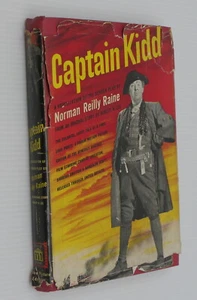 1945 CAPTAIN KIDD NOVEL BY NORMAN REILLY RAINE, HC, DJ, CHARLES LAUGHTON MOVIE - Picture 1 of 6