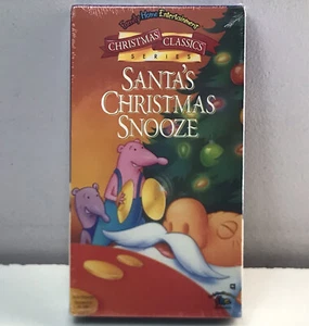 NEW & SEALED! Santa's Christmas Snooze VHS 1995 Video Tape F.H.E. Holiday RARE! - Picture 1 of 11