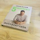 5 Ingredients Jamie Oliver Hardcover Cookbook Recipes Kitchen- Like New
