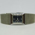 Vintage Timex Electric Silver Tone Quartz Analog Women's Watch For Repairs