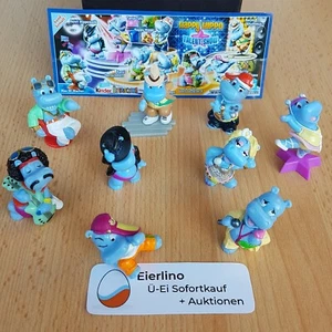 TOP KINDER ÜBERRASCHUNGSSET - Happy Hippo Talentshow - NEUWERTIG 1,3" Figuren - Bild 1 von 7