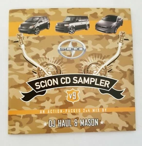 Toyota Scion CD Sampler Vol. 9 An Action Packed 2 x 4 Mix by DJ Haul & Mason - Picture 1 of 2