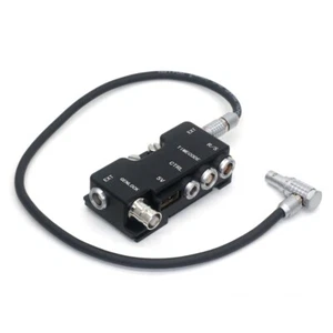 B-Box ROT KOMODO EXT 9-poliger Splitter-R/S 3P, Zeitcode (5-polig), STRG (4-polig), 5V, Genlock - Bild 1 von 7