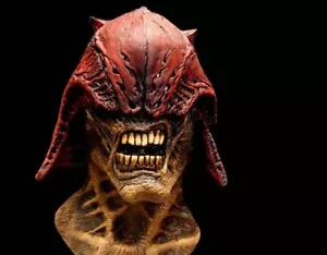 Vier Reiter der Apokalypse Krieg Halloween Maske Horror biblisches Alien - Bild 1 von 4