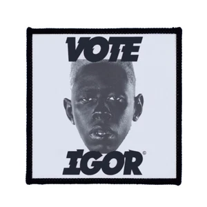 Square Printed Patch - Tyler The Creator Vote Igor Sew On Badge in 3 sizes - Picture 1 of 1