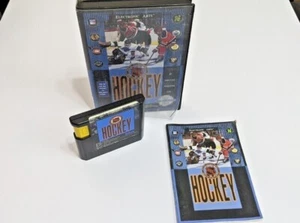 NHL Hockey Sega Genesis 1991 Complete CIB Game Case Manual - Tested Box Damaged* - Bild 1 von 9