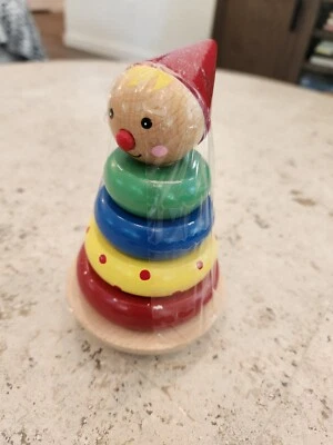 Juguete de madera Goki apilable para hombre hecho en Alemania Foto 1 de 4