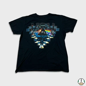 2016 Liquid Blue Pink Floyd T Shirt Mens Small Black Dark Side of The Moon Band - Picture 1 of 7