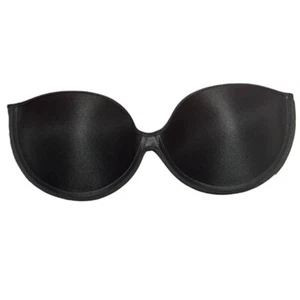 Backless, Strapless Invisible Bra With Adhesive Wings - Size D- Black - Picture 1 of 5